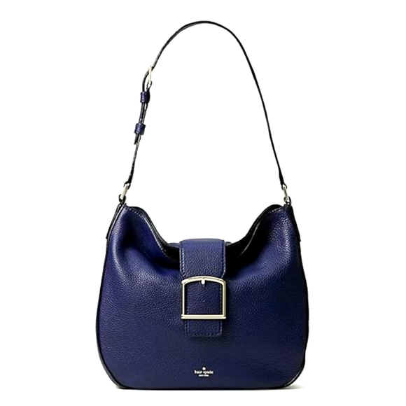 Kate spade new york Healy Lane Lawrie Shoulder Flap Bag Purse Blue Purple color - Picture 1 of 8